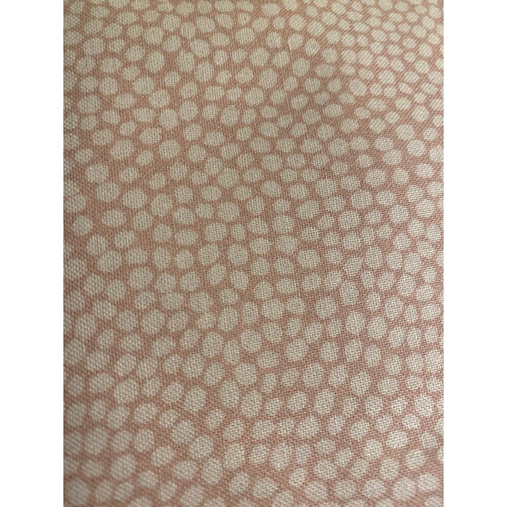 Quilt Fabric-Pink 3.16, 1.5 tan squiggly and Star tan 1.33 yards